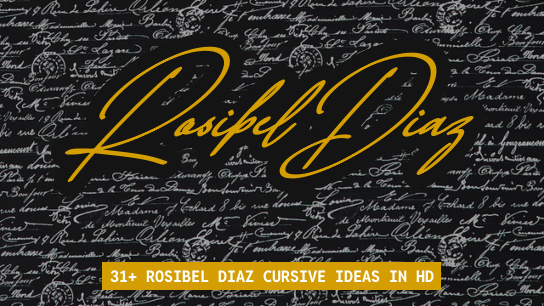 Rosibel Diaz name signatures